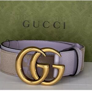 Brand new with box Gucci - Marmont Jumbo GG canvas belt size 75
